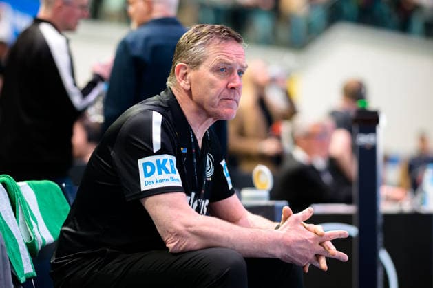 Bremen: Handball Länderspiel - Deutschland - Ägypten Trainer Alfred Gislason (Deutschland) Bremen ÖVB Arena Deutschland