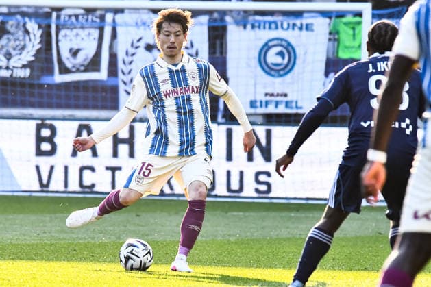 FOOTBALL : Paris FC vs Le Havre AC - Ligue 1 - JournÃ e 27 - 22 03 2026 Ayumu Seko (AC Le Havre) ParisFrance  Copyright: xBaptistexAutissierx