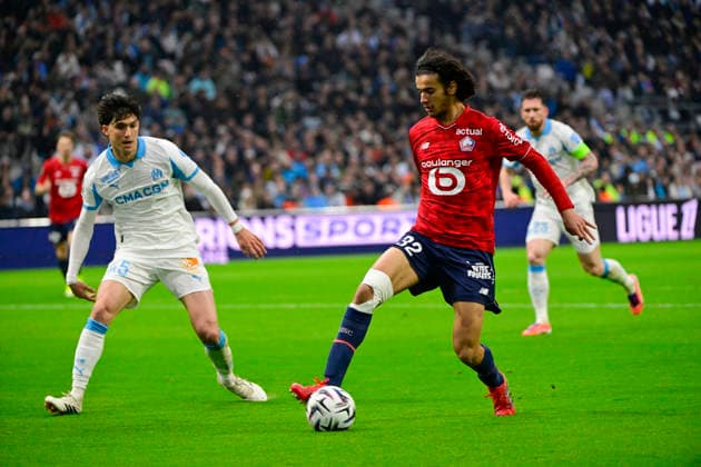 FOOTBALL : Olympique de Marseille VS LOSC - Ligue 1 McDonald s - 22 03 2026 Ayyoub Bouaddi (LOSC) - Ligue 1 McDonald™s match between Olympique de Marseille and LOSC on March 22, 2026 at the Orange Velodrome Stadium in Marseille. MarseilleFrance  Copyright: xWilliamxCannarellax