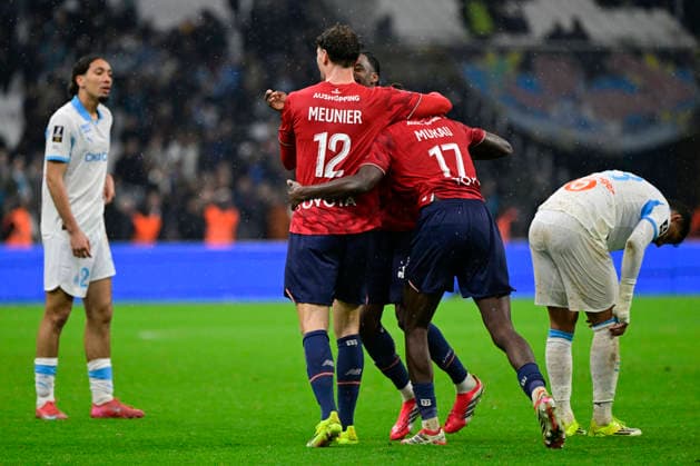 FOOTBALL : Olympique de Marseille VS LOSC - Ligue 1 McDonald s - 22 03 2026 Joy LOSC - Victory - Ligue 1 McDonald™s match between Olympique de Marseille and LOSC on March 22, 2026 at the Orange Velodrome Stadium in Marseille. MarseilleFrance  Copyright: xWilliamxCannarellax