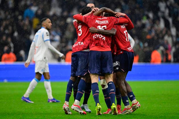 FOOTBALL : Olympique de Marseille VS LOSC - Ligue 1 McDonald s - 22 03 2026 Joy LOSC - Victory - Ligue 1 McDonald™s match between Olympique de Marseille and LOSC on March 22, 2026 at the Orange Velodrome Stadium in Marseille. MarseilleFrance  Copyright: xWilliamxCannarellax