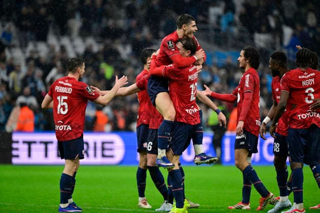 FOOTBALL : Olympique de Marseille VS LOSC - Ligue 1 McDonald s - 22 03 2026 Joy LOSC - Victory - Ligue 1 McDonald™s match between Olympique de Marseille and LOSC on March 22, 2026 at the Orange Velodrome Stadium in Marseille. MarseilleFrance  Copyright: xWilliamxCannarellax