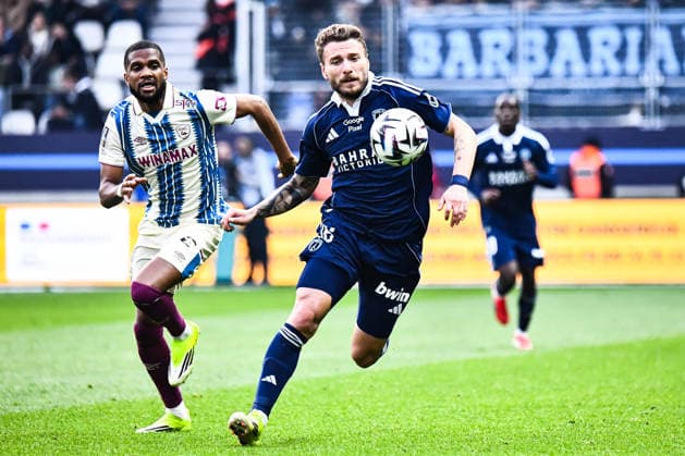 FOOTBALL : Paris FC vs Le Havre AC - Ligue 1 - JournÃ e 27 - 22 03 2026 Ciro Immobile (Paris FC) LoÃ¯c Nego (AC Le Havre) ParisFrance  Copyright: xBaptistexAutissierx