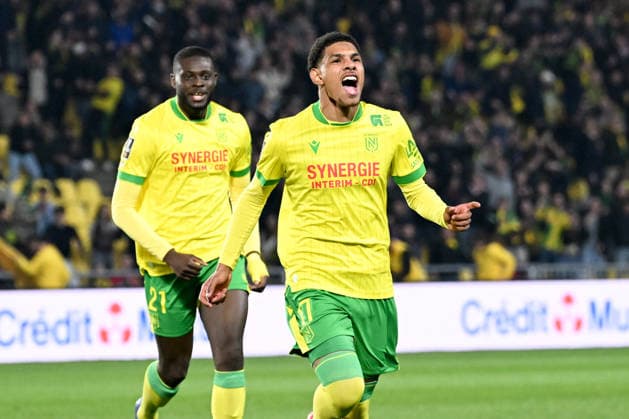 FC Nantes v RC Strasbourg Alsace - Ligue 1 McDonald s 2025 2026 17 Dehmaine ASSOUMANI (fcn) during the Ligue 1 McDonald s match between Nantes and Strasbourg at Stade de la Beaujoire on March 22, 2026 in Nantes, France. Nantes France  Copyright: xFEPx 776348329