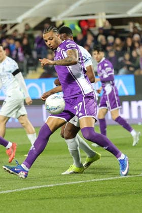 ACF Fiorentina v FC Internazionale - Campionato Serie A Cher Ndour of ACF Fiorentina controls the ball during the Italian Serie A football match between ACF Fiorentina and FC Internazionale ,on March 22 ,2026 at the Artemio-Franchi stadium in Florence. Firenze FI Italy  Copyright: xAndreaxMartinix originalFilename:martini-acffiore260322_npnJJ.jpg
