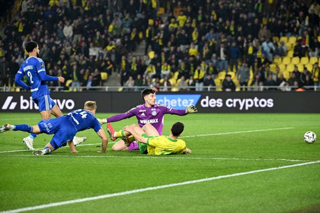 FC Nantes v RC Strasbourg Alsace - Ligue 1 McDonald s 2025 2026 10 Matthis ABLINE (fcn) during the Ligue 1 McDonald s match between Nantes and Strasbourg at Stade de la Beaujoire on March 22, 2026 in Nantes, France. Nantes France  Copyright: xFEPx 776348329