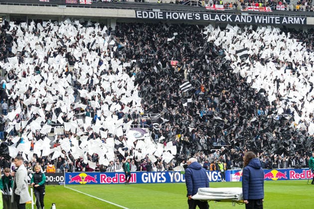 Newcastle United v Sunderland, Premier League General View inside the Stadium during the Newcastle United v Sunderland Premier League match at St. James Park, Newcastle Upon Tyne, England on 22 March 2026 Credit: Lee Keuneke Every Second Media Editorial use only. All images are copyright Every Second Media Limited. No images may be reproduced without prior permission. All rights reserved. Premier League and Football League images are subject to licensing agreements with Football DataCo Limited. see https: www.football-dataco.com Copyright: xIMAGO EveryxSecondxMediax ESM-1872-0227 LeexKeunekex xEveryxSecondxMediax