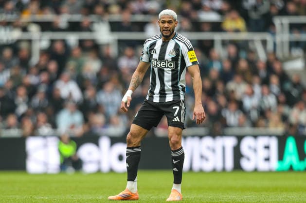 Newcastle United v Sunderland, Premier League Joelinton Of Newcastle United during the Newcastle United v Sunderland Premier League match at St. James Park, Newcastle Upon Tyne, England on 22 March 2026 Credit: Lee Keuneke Every Second Media Editorial use only. All images are copyright Every Second Media Limited. No images may be reproduced without prior permission. All rights reserved. Premier League and Football League images are subject to licensing agreements with Football DataCo Limited. see https: www.football-dataco.com Copyright: xIMAGO EveryxSecondxMediax ESM-1872-0328 LeexKeunekex xEveryxSecondxMediax