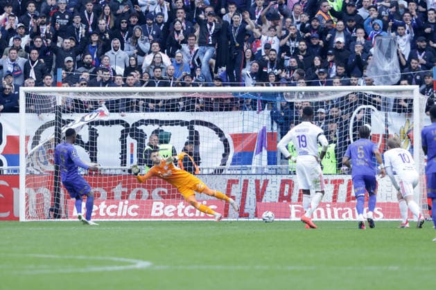 FOLARIN BALOGUN, Monaco, Ligue 1, 2025-26, Olympique Lyonnais vs Monaco 1-2, 22-03-2026, Goal, Gol, Rigore, Penalty LIGUE 1 2025-26 OLYMPIQUE LIONE-MONACO 1-2