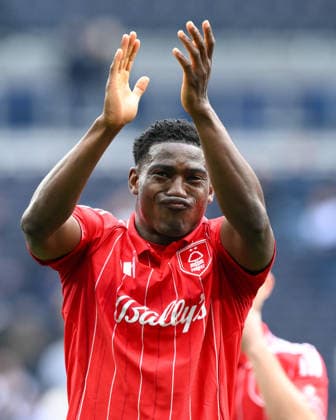 Tottenham Hotspur v Nottingham Forest - Premier League Taiwo Awoniyi of Nottingham Forest celebrates victory during the Premier League match between Tottenham Hotspur and Nottingham Forest at the Tottenham Hotspur Stadium in London on March 22, 2026. London Greater London United Kingdom  Copyright: xMIxNewsx originalFilename:fletcher-tottenha260322_npGMJ.jpg