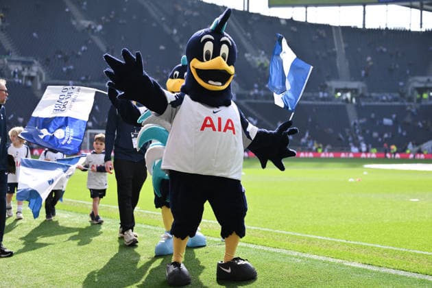 Tottenham Hotspur v Nottingham Forest - Premier League A Tottenham mascot is present during the Premier League match between Tottenham Hotspur and Nottingham Forest at the Tottenham Hotspur Stadium in London on March 22, 2026. London Greater London United Kingdom  Copyright: xMIxNewsx originalFilename:fletcher-tottenha260322_np12f.jpg
