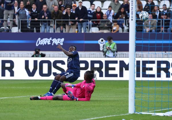 Paris FC vs Le Havre (J27 Ligue 1 McDonald s) 22 mars 2026 Moses Simon et Mory Diaw Paris FC vs Le Havre (J27 Ligue 1 McDonald s) 22 mars 2026 au stade Jean Bouin Ã Paris. Paris FC vs. Le Havre (Matchday 27, McDonald s Ligue 1) March 22, 2026, at Jean Bouin Stadium in Paris.  Copyright: xFabricexChasseryx