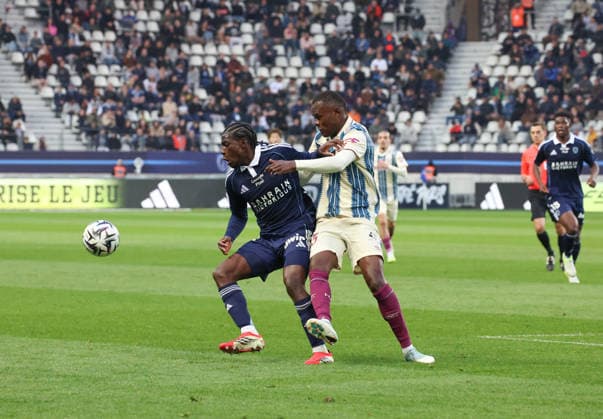Paris FC vs Le Havre (J27 Ligue 1 McDonald s) 22 mars 2026 Nhoa Sangui et Mbwana Samatta Paris FC vs Le Havre (J27 Ligue 1 McDonald s) 22 mars 2026 au stade Jean Bouin Ã Paris. Paris FC vs. Le Havre (Matchday 27, McDonald s Ligue 1) March 22, 2026, at Jean Bouin Stadium in Paris.  Copyright: xFabricexChasseryx