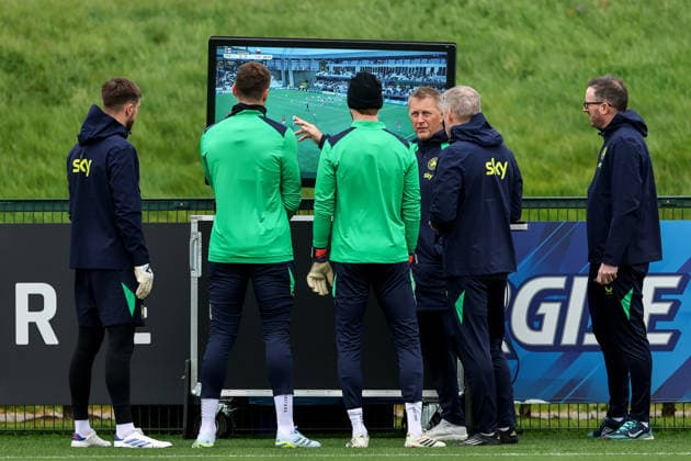 Republic of Ireland Squad Training, FAI HQ, Dublin 23 3 2026 Head Coach Heimir Hallgrimsson Heimir Hallgrimsson 23 3 2026  Copyright: x INPHO RyanxByrnex RB1_8731