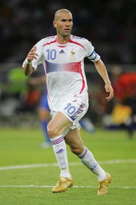Zinedine Zidane. Finalove utkani fotbaloveho mistrovstvi sveta 2006 v Nemecku. Italie - Francie, 9. cervence 2006, Olympiastadion, Berlin, Nemecko (CTKxPhoto PavelxLebeda) CTKPhotoF202603230026701  CTKPhotoF202603230026701