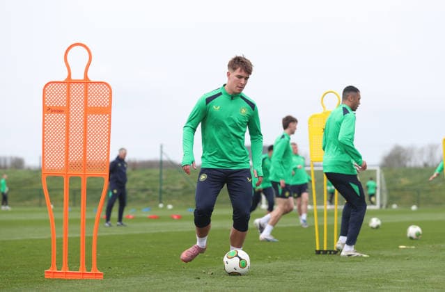 Republic of Ireland U21, U 21 Squad Training, FAI National Training Centre, Dublin 23 3 2026 Tommy Lonergan Tommy Lonergan 23 3 2026  Copyright: x INPHO TomxMaherx MGS_2681