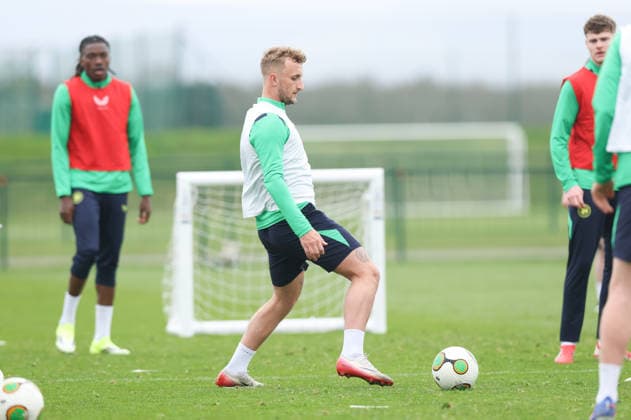 Republic of Ireland U21, U 21 Squad Training, FAI National Training Centre, Dublin 23 3 2026 Sam Curtis Sam Curtis 23 3 2026  Copyright: x INPHO TomxMaherx RDR_8996