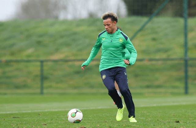 Republic of Ireland U21, U 21 Squad Training, FAI National Training Centre, Dublin 23 3 2026 Trent Kone Doherty Trent Kone Doherty 23 3 2026  Copyright: x INPHO TomxMaherx RDR_9247