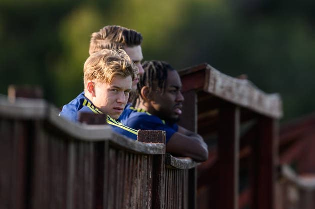 260323 Daniel Svensson of the Swedish national football team during a training session on March 23, 2026 in Valencia. Photo: Joel Marklund BILDBYRAN kod JM JM0804 bbeng fotboll football soccer fotball vm-kval FIFA World Cup, WM, Weltmeisterschaft, Fussball qualifier qualifier träning practice training sverige sweden sverige a Copyright: JOELxMARKLUND BB260323JM057