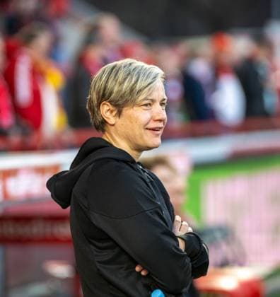 Fußball, Frauen, Saison 2025 2026, Google Pixel Frauen-Bundesliga (21. Spieltag), 1. FC Union Berlin - Werder Bremen, Jennifer Zietz (Geschäftsführerin Profifußball Frauen 1. FC Union Berlin), 23.03. 2026, Copyright: xMatthiasxKochx