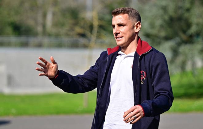 Lucas Digne - Les joueurs de l équipe de France de football arrivent au Centre national de football de Clairefontaine-en-Yveline, France, le 23 mars 2026. Les vice-champions du monde se rendront cette semaine aux Etats-Unis, dans la banlieue de Boston, pour y disputer deux matchs amicaux en préparation de la Coupe du monde 2026. D’abord contre le Brésil jeudi (21h) puis la Colombie dimanche (21h). Christian Liewig Bestimage French soccer team during the Arrival of French team at INF Clairefontaine on March 23, 2026 in Clairefontaine, France. Clairefontaine-en-Yveline France  Copyright: xChristianxLiewigx xBestimagexChristianxLiewigx xBestimagex