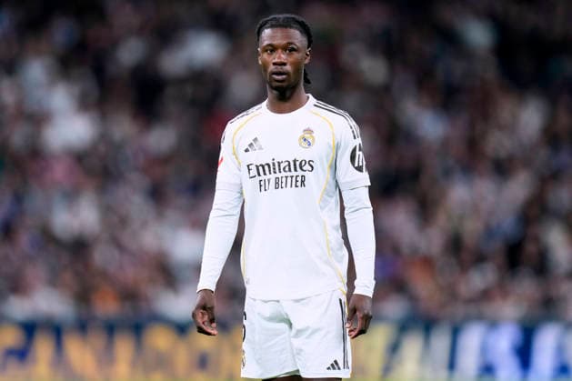 ESP: Real Madrid - Atletico de Madrid. La Liga EA Sports. Date 29 Eduardo Camavinga of Real Madrid CF during the La Liga EA Sports match between Real Madrid and Atletico de Madrid played at Santiago Bernabeu Stadium on March 22, 2026 in Madrid. kpng Copyright: xCesarxCebollax xPRESSINPHOTOx PS_260322_RMA-ATM_2526_897