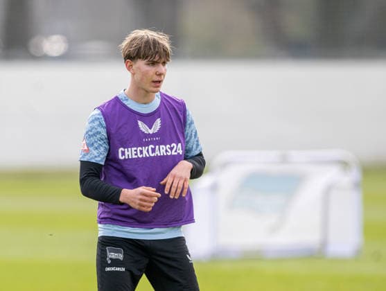 Fussball, Herren, Saison 2025 26, 2. Bundesliga, Hertha BSC, Training, Kennet Eichhorn (Hertha BSC), 24.03. 2026,