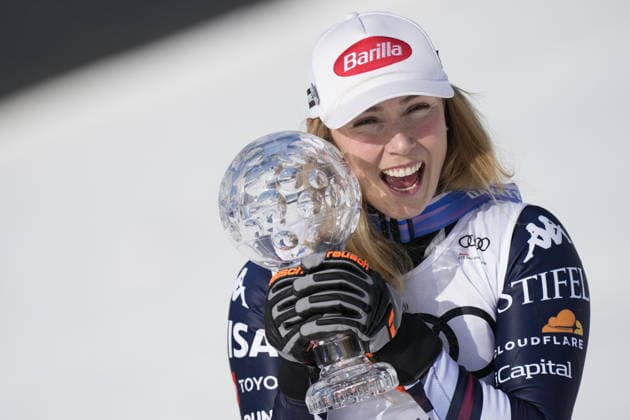 World Cup final Kvitfjell Hafjell Kvitfjell 20260324. Mikaela Shiffrin during the 2nd round of the women s slalom race at the World Cup finals in Hafjell on Tuesday. Photo: Cornelius Poppe NTB Kvitfjell Norway EDITORIAL USE ONLY. RESTRICTED USE FOR BETTING COMPANIES Ref:_SPOyzsHZ7NBGYg.jpg *** World Cup final Kvitfjell Hafjell Kvitfjell 20260324 Mikaela Shiffrin during the 2nd round of the women s slalom race at the World Cup finals in Hafjell on Tuesday Photo Cornelius Poppe NTB Kvitfjell Norway EDITORIAL USE ONLY RESTRICTED USE FOR BETTING COMPANIES  Copyright: xCorneliusxPoppex xNTBx