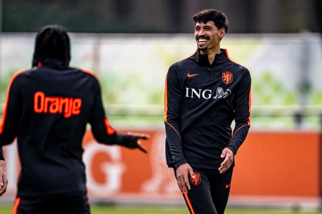 ZEIST - Tijjani Reijnders of the Netherlands during the training of the Dutch national football team at the KNVB Campus in the run-up to the World Cup friendly against Norway on March 24, 2026 in Zeist, the Netherlands. (Photo by Stefan Koops EYE4IMAGES DeFodi Images) -