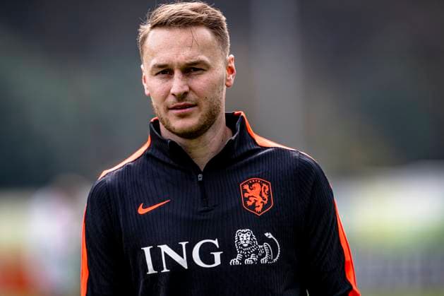 ZEIST - Teun Koopmeiners of the Netherlands during the training of the Dutch national football team at the KNVB Campus in the run-up to the World Cup friendly against Norway on March 24, 2026 in Zeist, the Netherlands. (Photo by Stefan Koops EYE4IMAGES DeFodi Images) -