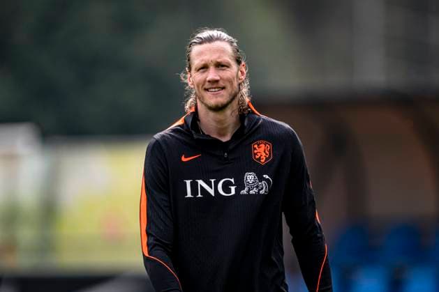 ZEIST - Wout Weghorst of the Netherlands during the training of the Dutch national football team at the KNVB Campus in the run-up to the World Cup friendly against Norway on March 24, 2026 in Zeist, the Netherlands. (Photo by Stefan Koops EYE4IMAGES DeFodi Images) -
