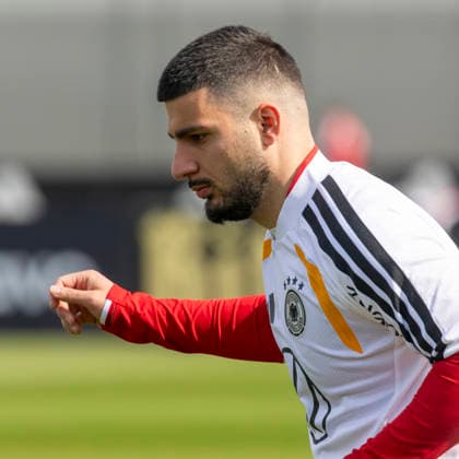 Reportage 24.03.2026 Erstes Training der Männer Fußball Nationalmannschaft bei adidas in Herzogenaurach vor den Länderspielen gegen die Schweiz und Ghana Wieder dabei: Deniz Undav Herzogenaurach Bayern Deutschland