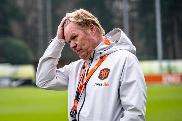 ZEIST - National coach Ronald Koeman of the Dutch national football team during a training session at the KNVB Campus in the run-up to the World Cup friendly against Norway on March 24, 2026, in Zeist, the Netherlands. (Photo by Stefan Koops EYE4IMAGES DeFodi Images) -
