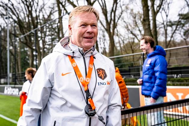 ZEIST - National coach Ronald Koeman of the Dutch national football team during a training session at the KNVB Campus in the run-up to the World Cup friendly against Norway on March 24, 2026, in Zeist, the Netherlands. (Photo by Stefan Koops EYE4IMAGES DeFodi Images) -