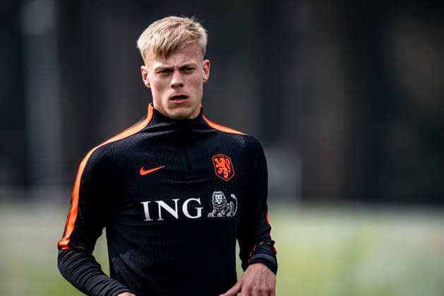 ZEIST - Jan Paul van Hecke of the Netherlands during the training of the Dutch national football team at the KNVB Campus in the run-up to the World Cup friendly against Norway on March 24, 2026 in Zeist, the Netherlands. (Photo by Stefan Koops EYE4IMAGES DeFodi Images) -
