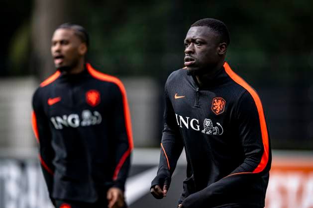 ZEIST - Brian Brobbey of the Netherlands during the training of the Dutch national football team at the KNVB Campus in the run-up to the World Cup friendly against Norway on March 24, 2026 in Zeist, the Netherlands. (Photo by Stefan Koops EYE4IMAGES DeFodi Images) -