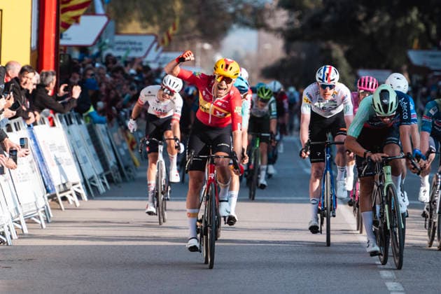 March 24, 2026, Banyoles, Girona, Spain: Banyoles Magnus Cort Nielsen wins Stage 2 of Volta Catalunya 2026 cycling race Banyoles Spain - ZUMAm214 20260324_zip_m214_002 Copyright: xMatteoxSeccix