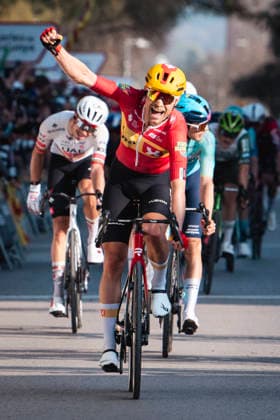 March 24, 2026, Banyoles, Girona, Spain: Banyoles Magnus Cort Nielsen wins Stage 2 of Volta Catalunya 2026 cycling race Banyoles Spain - ZUMAm214 20260324_zip_m214_006 Copyright: xMatteoxSeccix