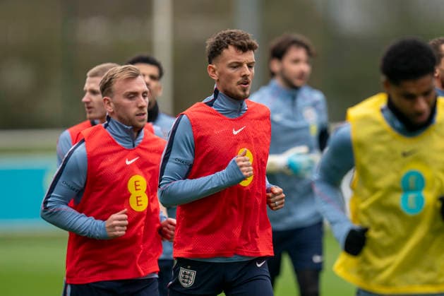 England Training & Media Ben White during the England training session at St. George s Park, Burton upon Trent, England on 24 March 2026 Credit: Alex Young Every Second Media Editorial use only. All images are copyright Every Second Media Limited. No images may be reproduced without prior permission. Copyright: xIMAGO EveryxSecondxMediax ESM-1876-0020 AlexxYoungx xEveryxSecondxMediax