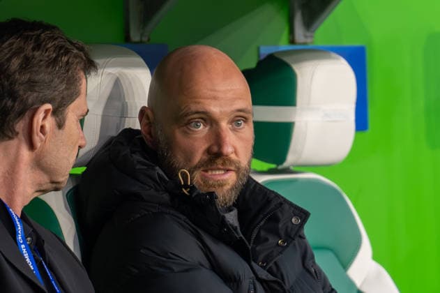 Deutschland, Fussball, UEFA, Womens Champions League, Viertelfinale, Hinspiel 2025 2026: VfL Wolfsburg - OL Lyonnes am 24.03. in Wolfsburg (Volkswagen Arena): Stephan Lerch (VfL Wolfsburg Trainer) Copyright: xSvenxHeidmannx