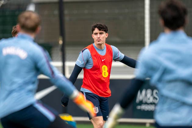 England Training & Media Tino Livramento during the England training session at St. George s Park, Burton upon Trent, England on 24 March 2026 Credit: Alex Young Every Second Media Editorial use only. All images are copyright Every Second Media Limited. No images may be reproduced without prior permission. Copyright: xIMAGO EveryxSecondxMediax ESM-1876-0033 AlexxYoungx xEveryxSecondxMediax
