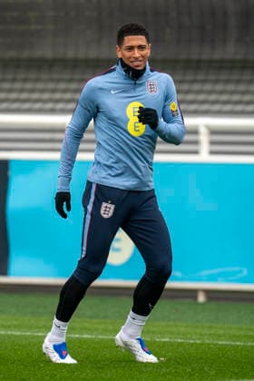 England Training & Media Jude Bellingham during the England training session at St. George s Park, Burton upon Trent, England on 24 March 2026 Credit: Alex Young Every Second Media Editorial use only. All images are copyright Every Second Media Limited. No images may be reproduced without prior permission. Copyright: xIMAGO EveryxSecondxMediax ESM-1876-0036 AlexxYoungx xEveryxSecondxMediax