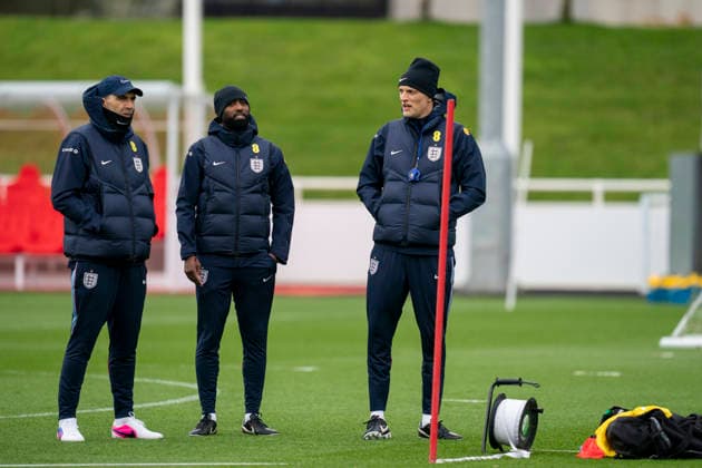 England Training & Media Thomas Tuchel during the England training session at St. George s Park, Burton upon Trent, England on 24 March 2026 Credit: Alex Young Every Second Media Editorial use only. All images are copyright Every Second Media Limited. No images may be reproduced without prior permission. Copyright: xIMAGO EveryxSecondxMediax ESM-1876-0043 AlexxYoungx xEveryxSecondxMediax