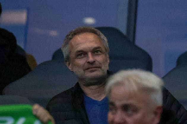 Wolfsburg, Deutschland: 24. März 2026 - UEFA Women™s Champions League - Viertelfinale Hinrunde - VfL Wolfsburg Frauen vs. OL Lyonnes Im Bild: Bundestrainer Christian Wück Wueck (Deutschland) beim Champions League Spiel in Wolfsburg Copyright: HMBxMedia MadeleinexFantini