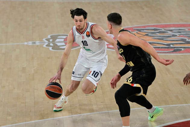 BASKET-BALL : AS Monaco VS Olimpia Milan - Turkish Airlines EuroLeague - 24 03 2026 Leandro Bolmaro (Milano) - Turkish Airlines EuroLeague match between AS Monaco and Olimpia Milan on March 24, 2026 at the Gaston-MÃ decin sports hall in Monaco MonacoMonaco  Copyright: xWilliamxCannarellax