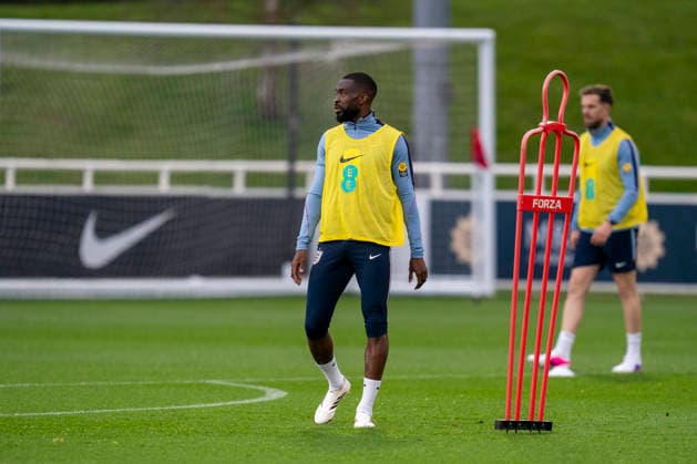 England Training & Media Fikayo Tomori during the England training session at St. George s Park, Burton upon Trent, England on 24 March 2026 Credit: Alex Young Every Second Media Editorial use only. All images are copyright Every Second Media Limited. No images may be reproduced without prior permission. Copyright: xIMAGO EveryxSecondxMediax ESM-1876-0093 AlexxYoungx xEveryxSecondxMediax