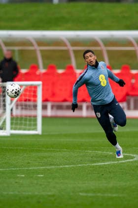England Training & Media Jude Bellingham during the England training session at St. George s Park, Burton upon Trent, England on 24 March 2026 Credit: Alex Young Every Second Media Editorial use only. All images are copyright Every Second Media Limited. No images may be reproduced without prior permission. Copyright: xIMAGO EveryxSecondxMediax ESM-1876-0125 AlexxYoungx xEveryxSecondxMediax