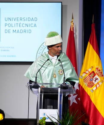 March 24, 2026, Madrid, Madrid, Spain: Rafael Nadal during the investiture of Rafael Nadal as Doctor Honoris Causa by the Technical University of Madrid at the UniversityÃ¢â‚¬â ¢s Rectorate on March 24, 2026, in Madrid, Spain. Madrid Spain - ZUMAa181 20260324_zaa_a181_076 Copyright: xOscarxJ.xBarrosox