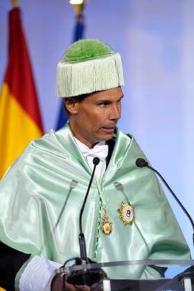 March 24, 2026, Madrid, Madrid, Spain: Rafael Nadal during the investiture of Rafael Nadal as Doctor Honoris Causa by the Technical University of Madrid at the UniversityÃ¢â‚¬â ¢s Rectorate on March 24, 2026, in Madrid, Spain. Madrid Spain - ZUMAa181 20260324_zaa_a181_078 Copyright: xOscarxJ.xBarrosox