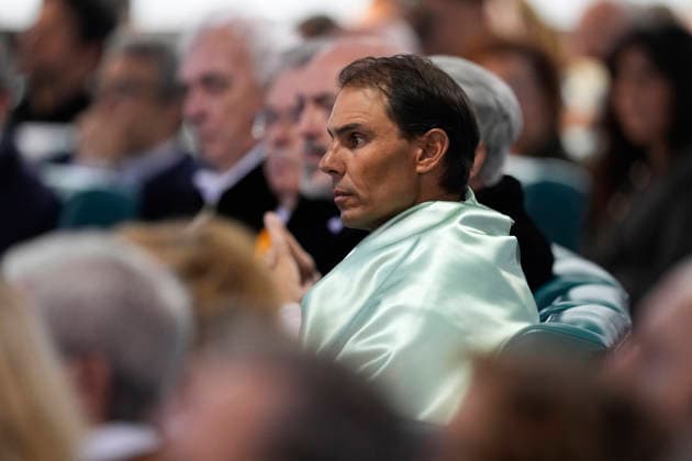 March 24, 2026, Madrid, Madrid, Spain: Rafael Nadal during the investiture of Rafael Nadal as Doctor Honoris Causa by the Technical University of Madrid at the UniversityÃ¢â‚¬â ¢s Rectorate on March 24, 2026, in Madrid, Spain. Madrid Spain - ZUMAa181 20260324_zaa_a181_082 Copyright: xOscarxJ.xBarrosox